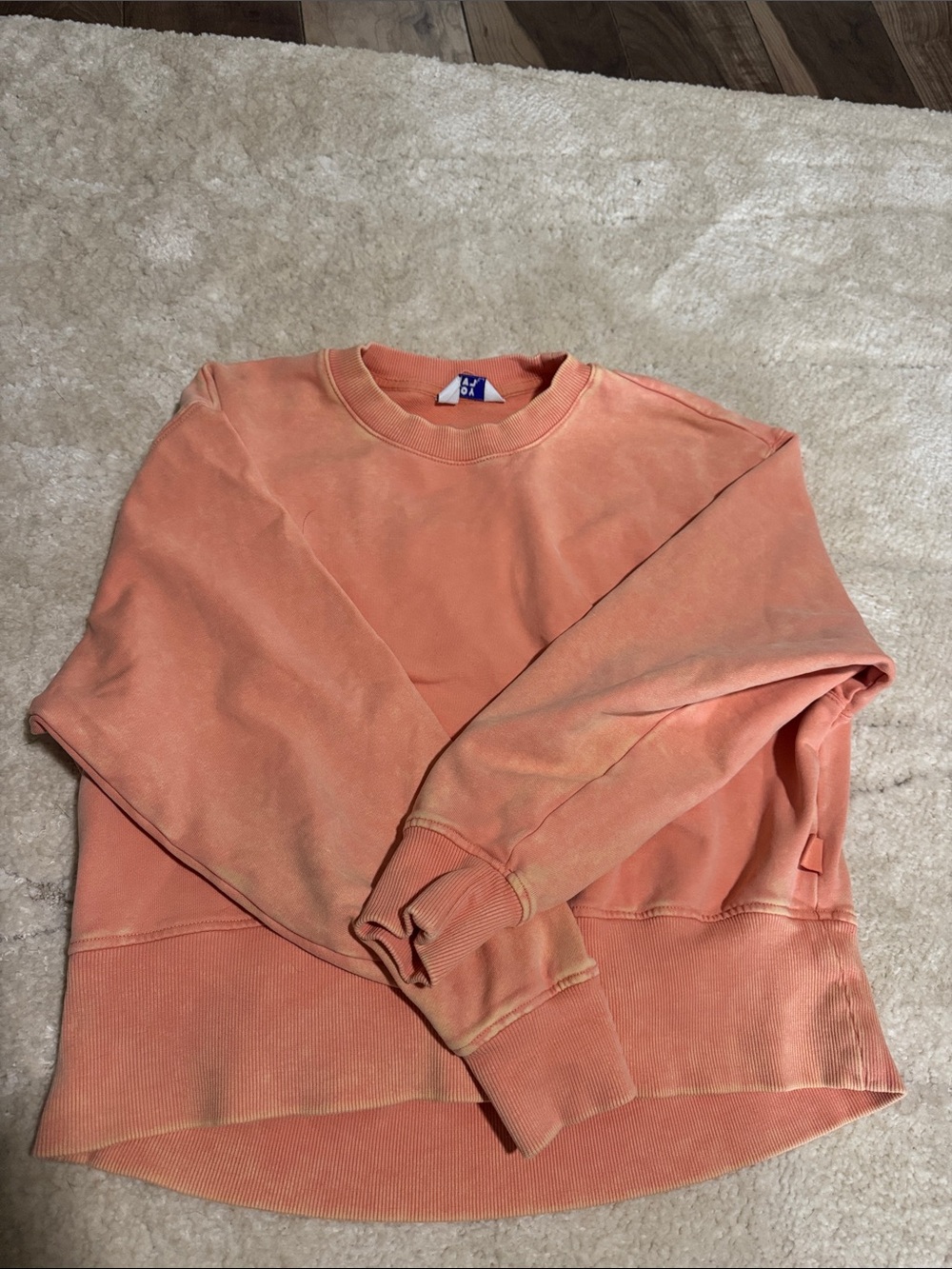 JoyLab Peach Crewneck Sweatshirt